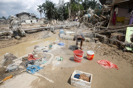 Indonesia Extreme Weather Asia Flooding