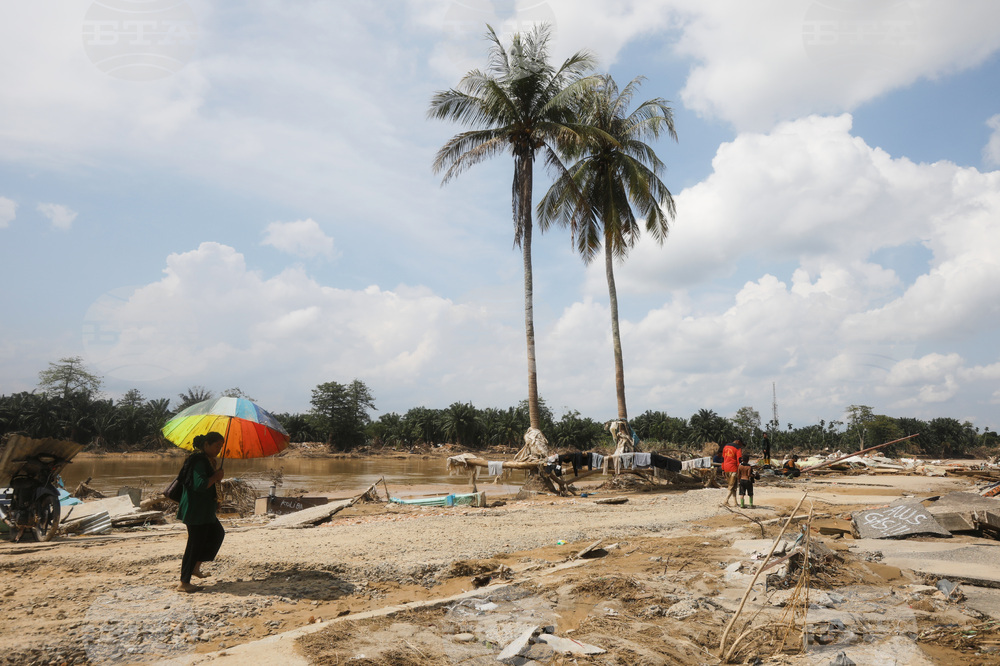 Indonesia Extreme Weather Asia Flooding