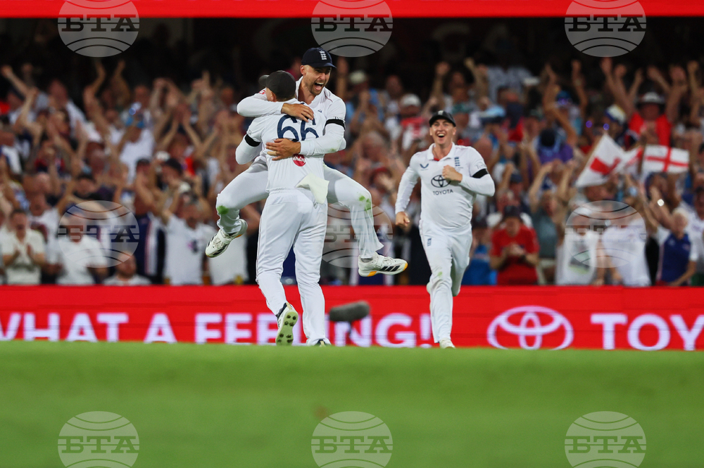 APTOPIX Australia England Cricket