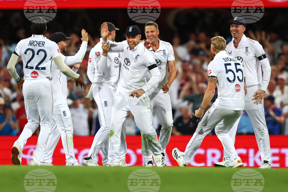 APTOPIX Australia England Cricket