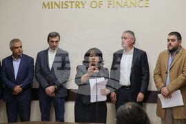 Министерство на финансите - социални партньори - бюджет - пресконференция