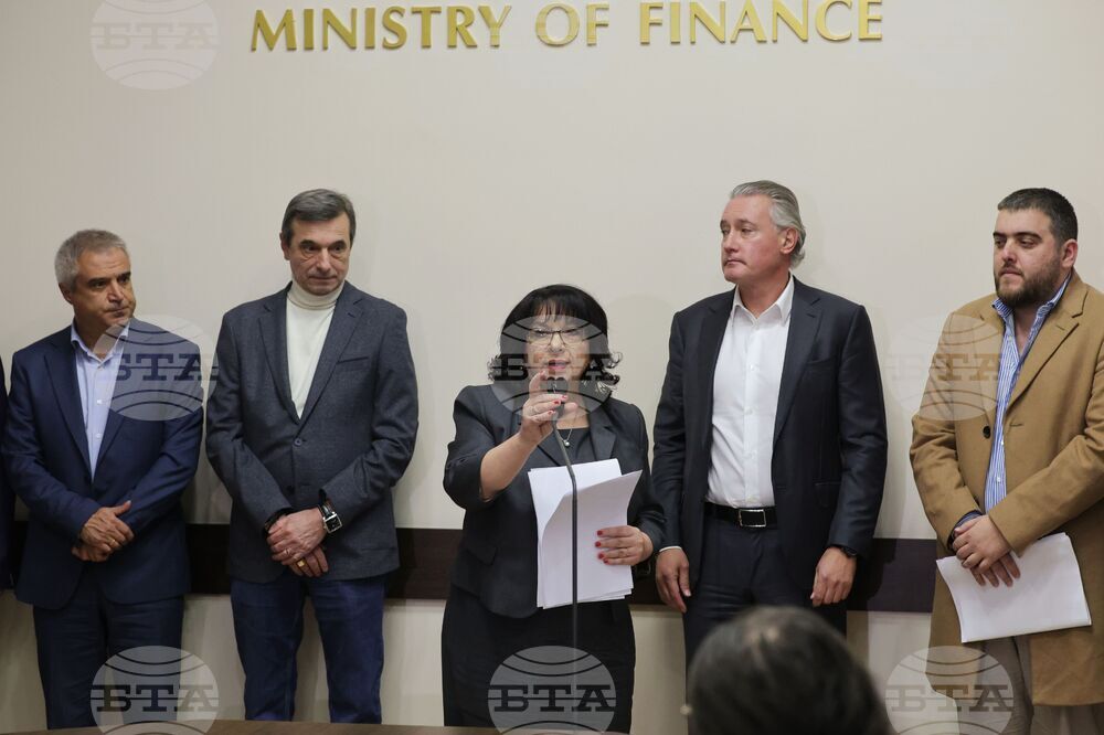 Министерство на финансите - социални партньори - бюджет - пресконференция