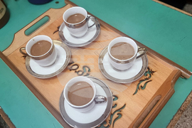 Добрич - читалище - турско кафе