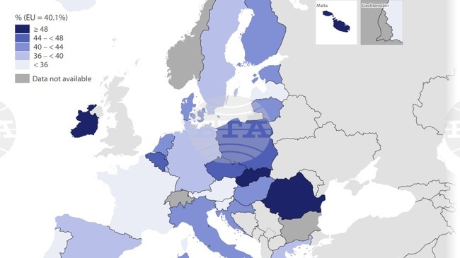 Делът на печалбата на нефинансовите предприятия в ЕС през 2024 г. отбелязва най-големия си спад, регистриран някога, по данни на Евростат