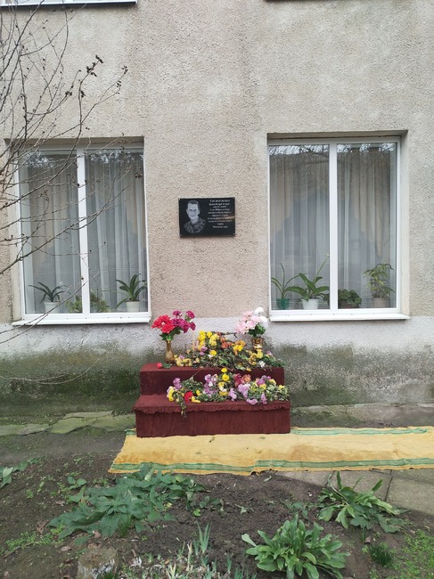 Паметна плоча на загинал войник бе открита в българското село Ореховка, Болградски район 