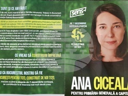 Румъния - избори за кмет - брошури