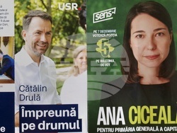 Румъния - избори за кмет - брошури