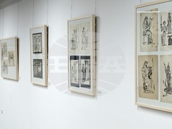 Бургас - изложба 100 години от рождението на Александър Денков - откриване