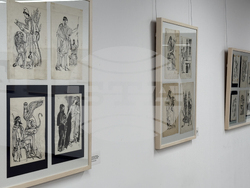 Бургас - изложба 100 години от рождението на Александър Денков - откриване