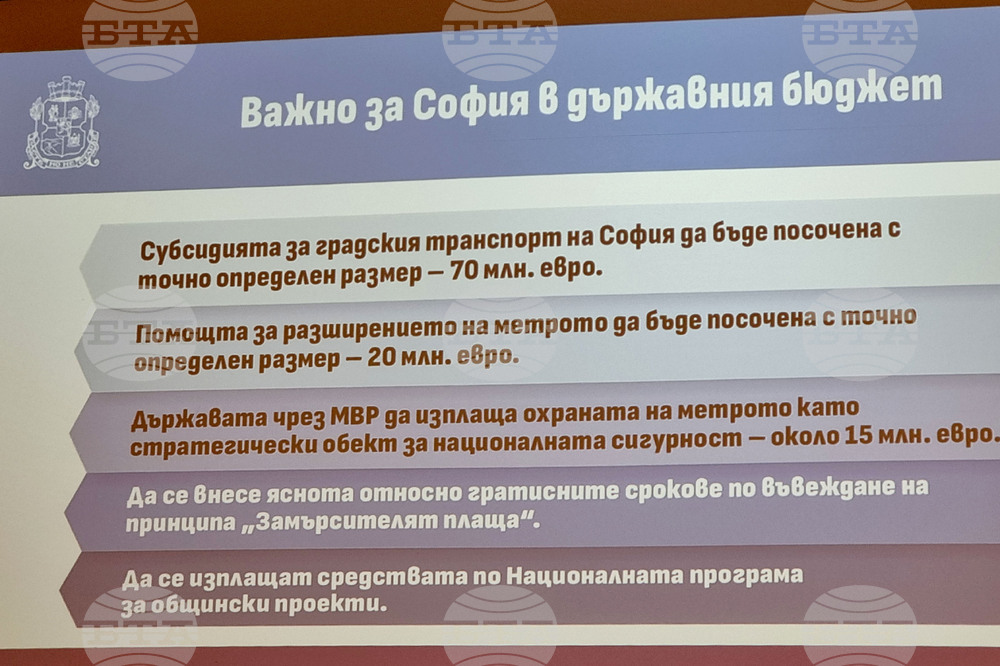 Столичната община - проектобюджет - семинар