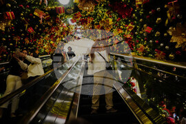 Indonesia Daily Life Holiday Lights