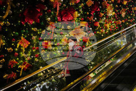 Indonesia Daily Life Holiday Lights