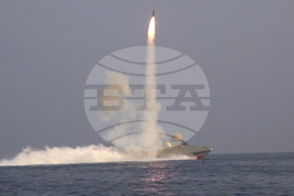 Iran Revolutionary Guard Drill