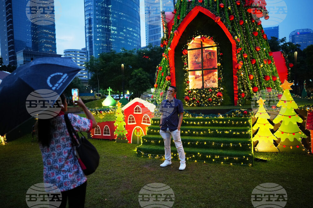 Indonesia Daily Life Holiday Lights