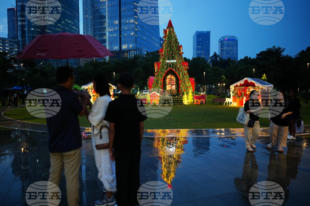 Indonesia Daily Life Holiday Lights