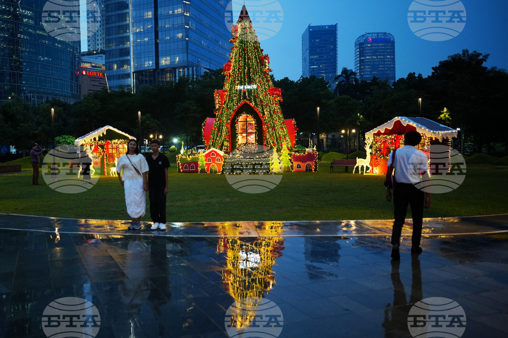 Indonesia Daily Life Holiday Lights