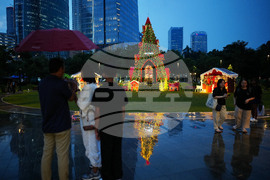 Indonesia Daily Life Holiday Lights