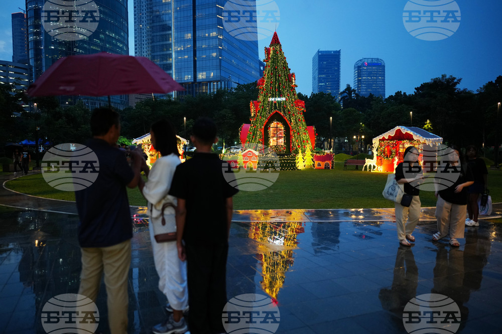 Indonesia Daily Life Holiday Lights