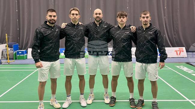 Мъжкият национален тим на България допусна втора загуба на Европейската отборна квалификация по бадминтон в Прага