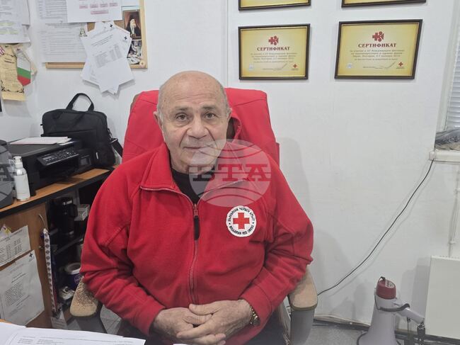 През 2025 г. в област Добрич са регистрирани 495-ма доброволци, каза директорът на Областния съвет на БЧК д-р Артюн Еринозов