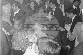 Веселие по време на бала на студентите във Висшия институт за театрално и филмово изкуство (ВИТИЗ) „Кръстьо Сарафов“  през 1968 година