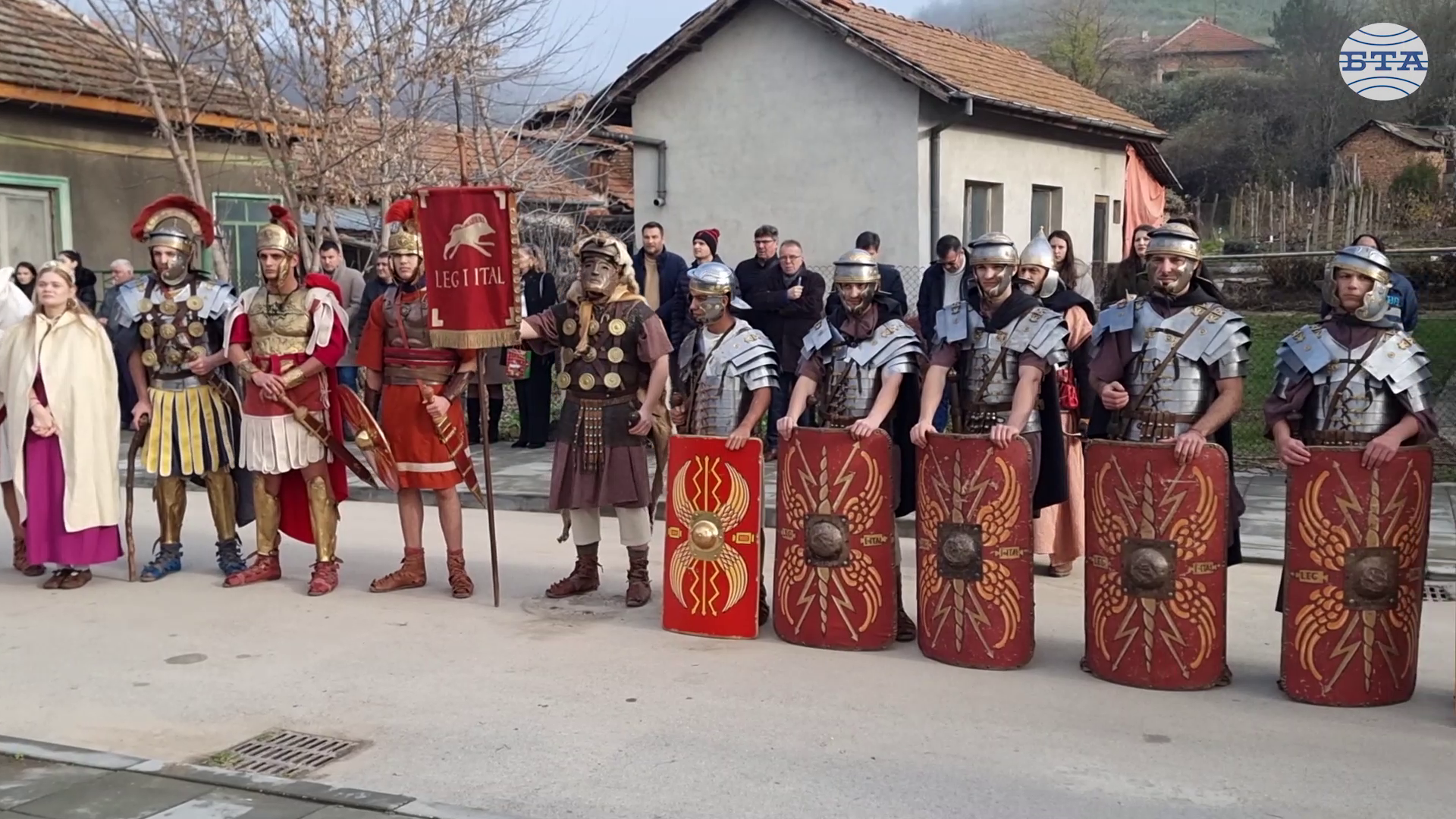 Историческа възстановка, игри и дегустация на римски ястия се състояха при посетителския център "Ад Путеа" край плевенското село Рибен