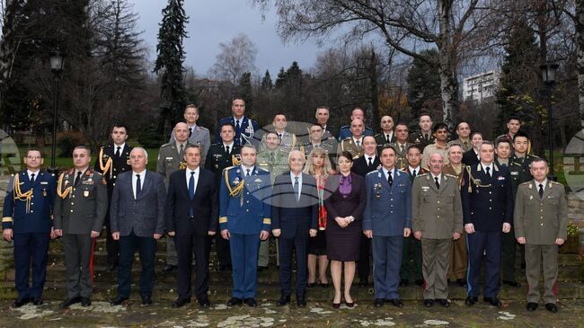 Атанас Запрянов представи приоритетите на отбранителната политика на България пред Корпуса на военните аташета