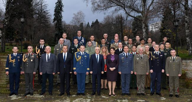 Defence Minister Outlines Bulgaria's Policy Priorities to Military Attachés