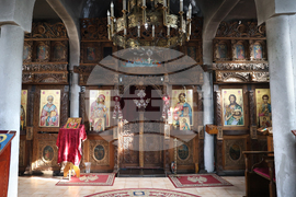 Благоевград - храм „Свети Николай“ - празник - подготовка