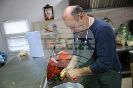 Благоевград - храм „Свети Николай“ - празник - подготовка