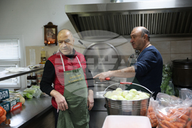 Благоевград - храм „Свети Николай“ - празник - подготовка