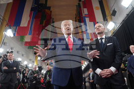 APTOPIX WCup Draw Soccer Trump