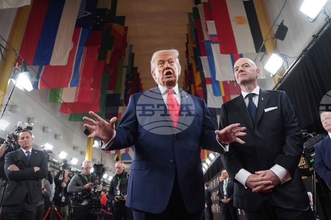 APTOPIX WCup Draw Soccer Trump