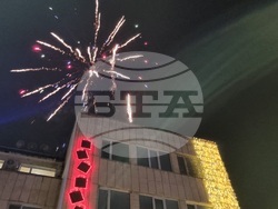 Търговище - коледна елха - светлини