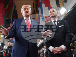 WCup Draw Soccer Trump