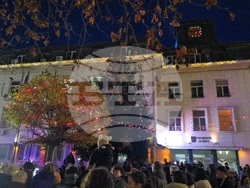 Ловеч - коледна елха - празнични светлини