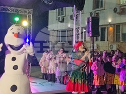 Ловеч - коледна елха - празнични светлини