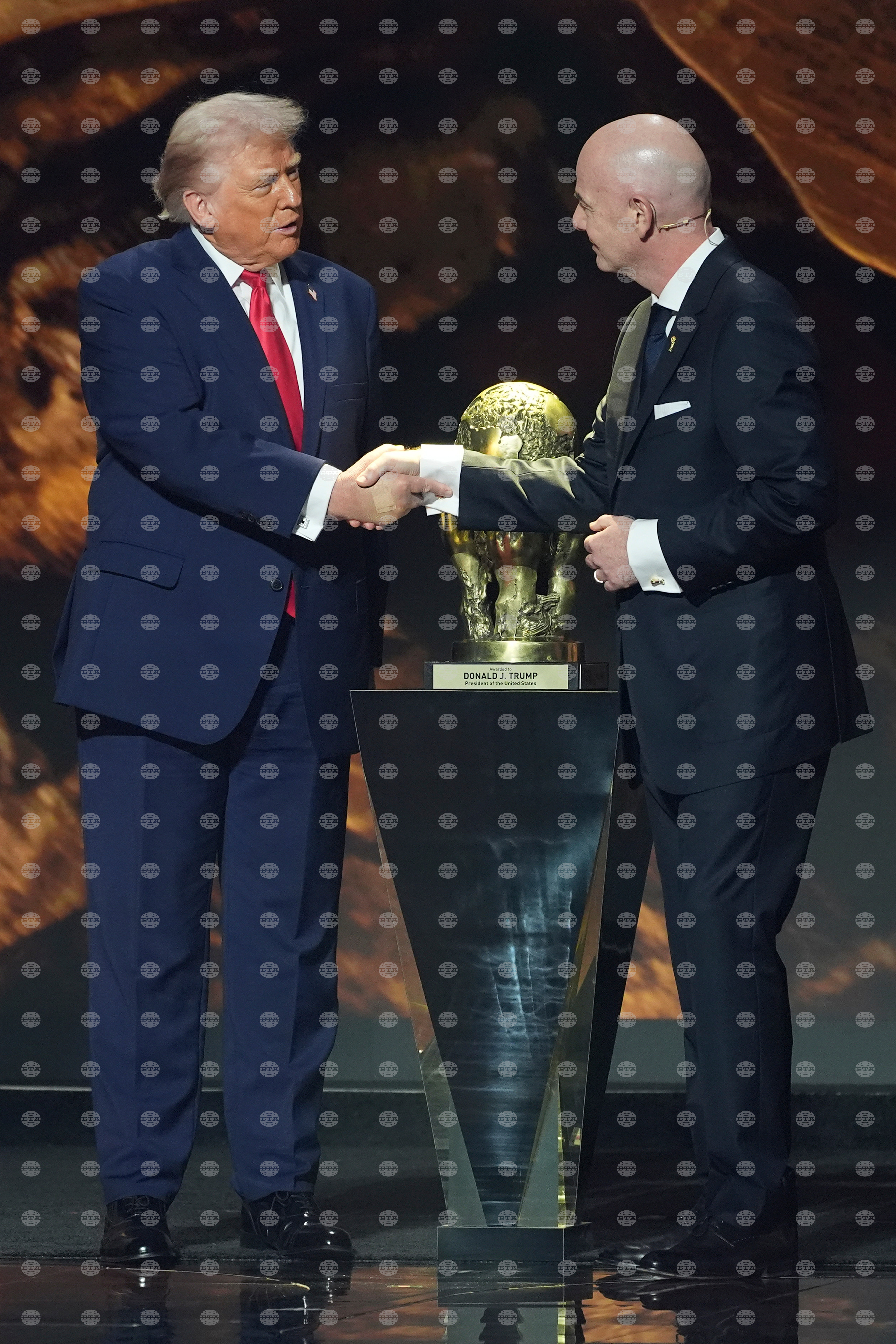 WCup Draw Soccer Trump