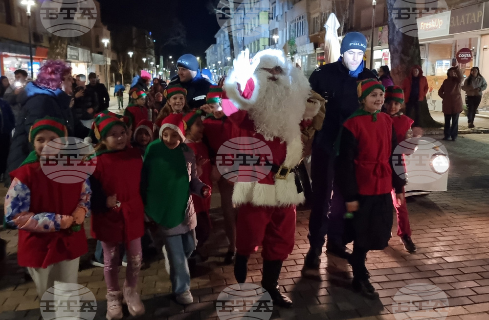 Добрич - коледна украса