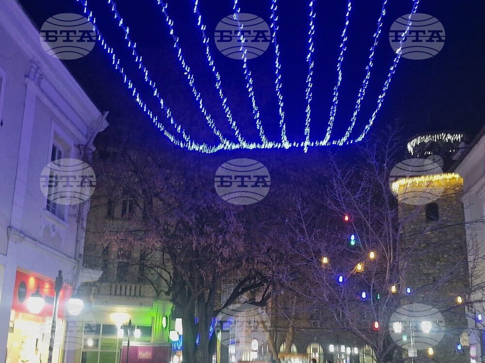 Хасково - Коледна елха - празнична украса