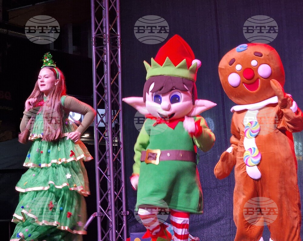 Хасково - Коледна елха - празнична украса