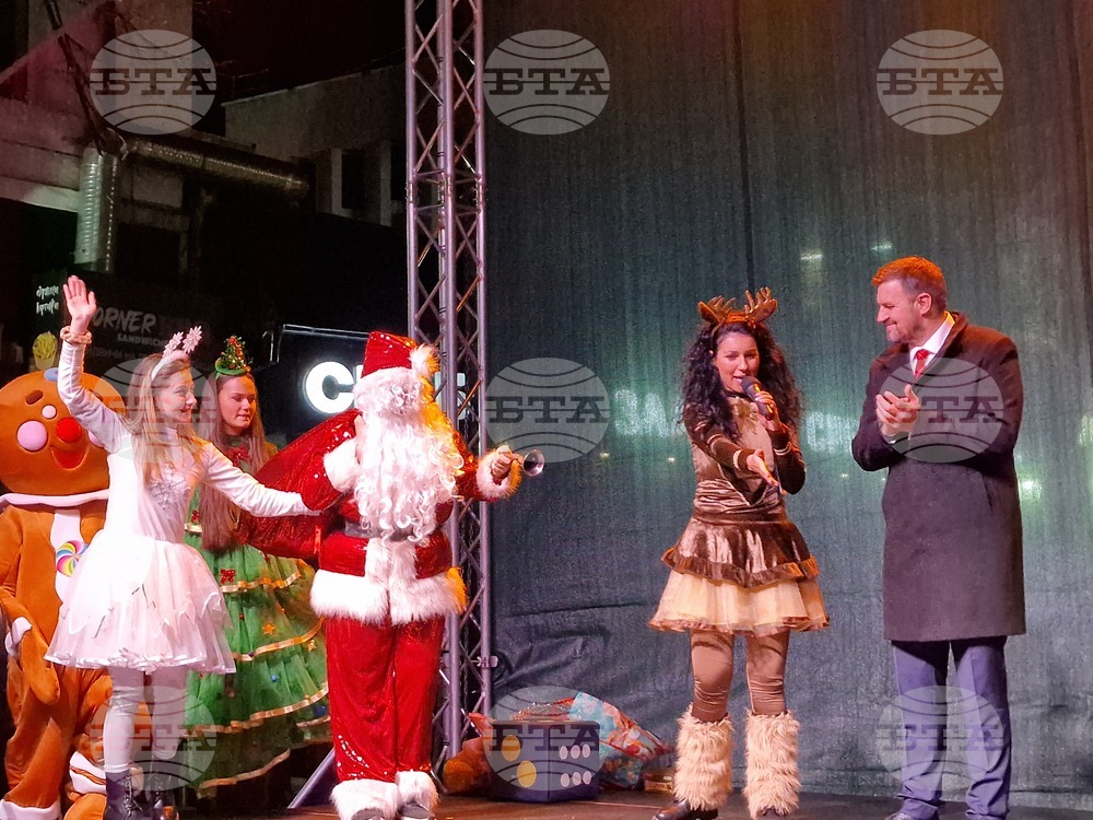 Хасково - Коледна елха - празнична украса