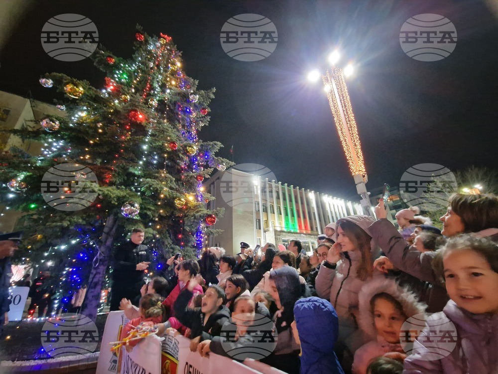 Хасково - Коледна елха - празнична украса