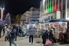 Хасково - Коледна елха - празнична украса