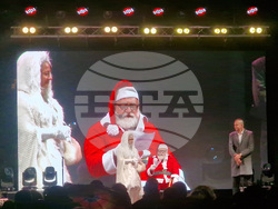 Пазарджик - коледна елха - празнични светлини