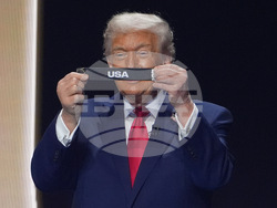 WCup Draw Soccer Trump