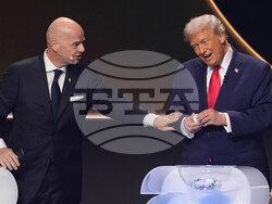 WCup Draw Soccer Trump