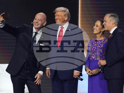 APTOPIX WCup Draw Soccer Trump