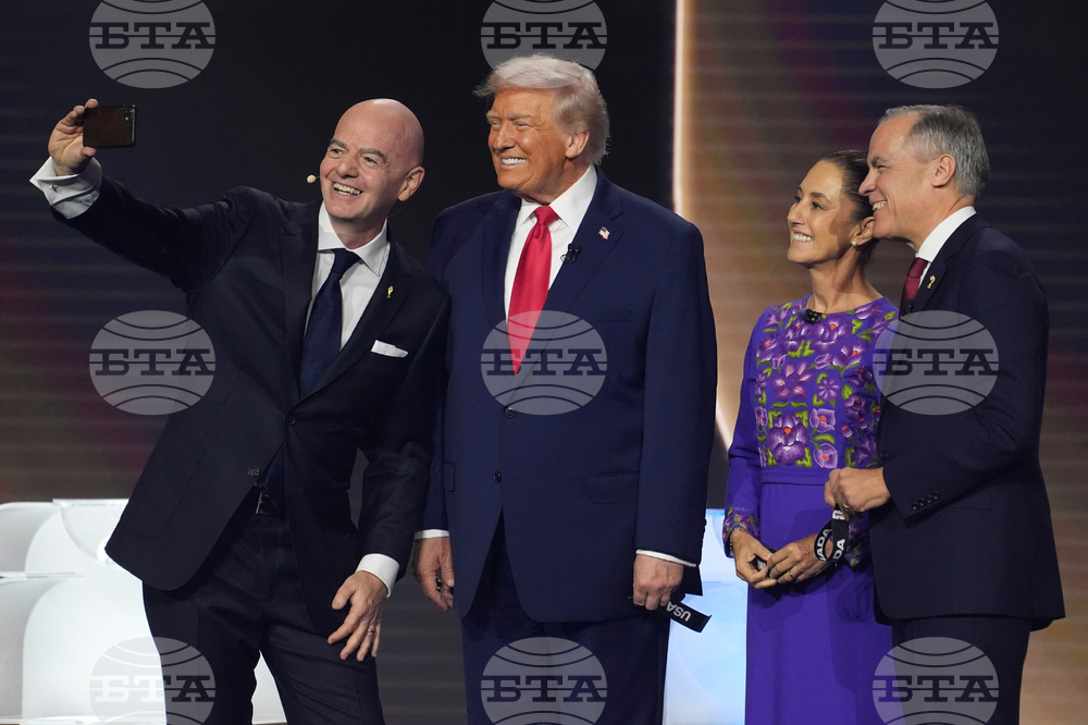 APTOPIX WCup Draw Soccer Trump