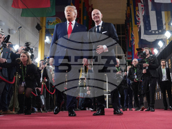 WCup Draw Soccer Trump